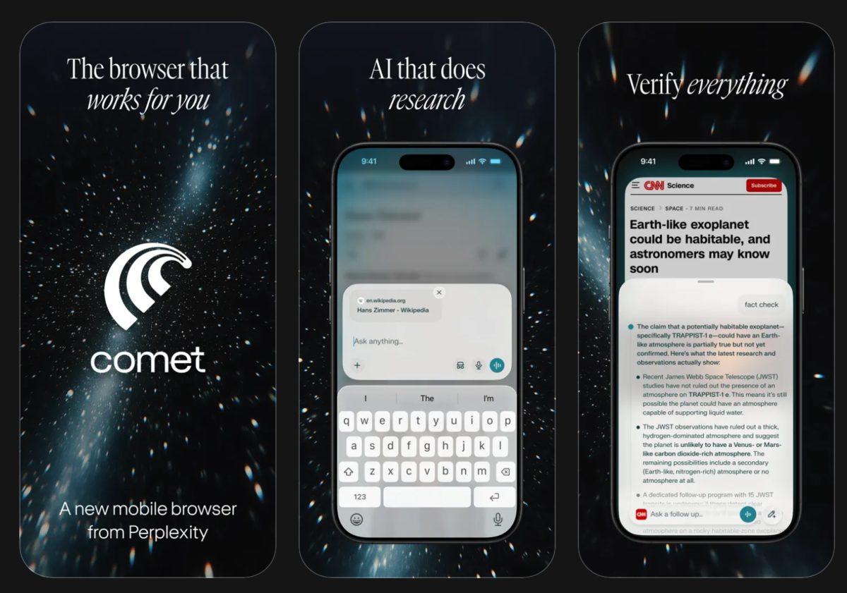 Perplexity’nin AI Tarayıcısı Comet Neden Şimdi ve Nasıl iPhone’lara Geldi